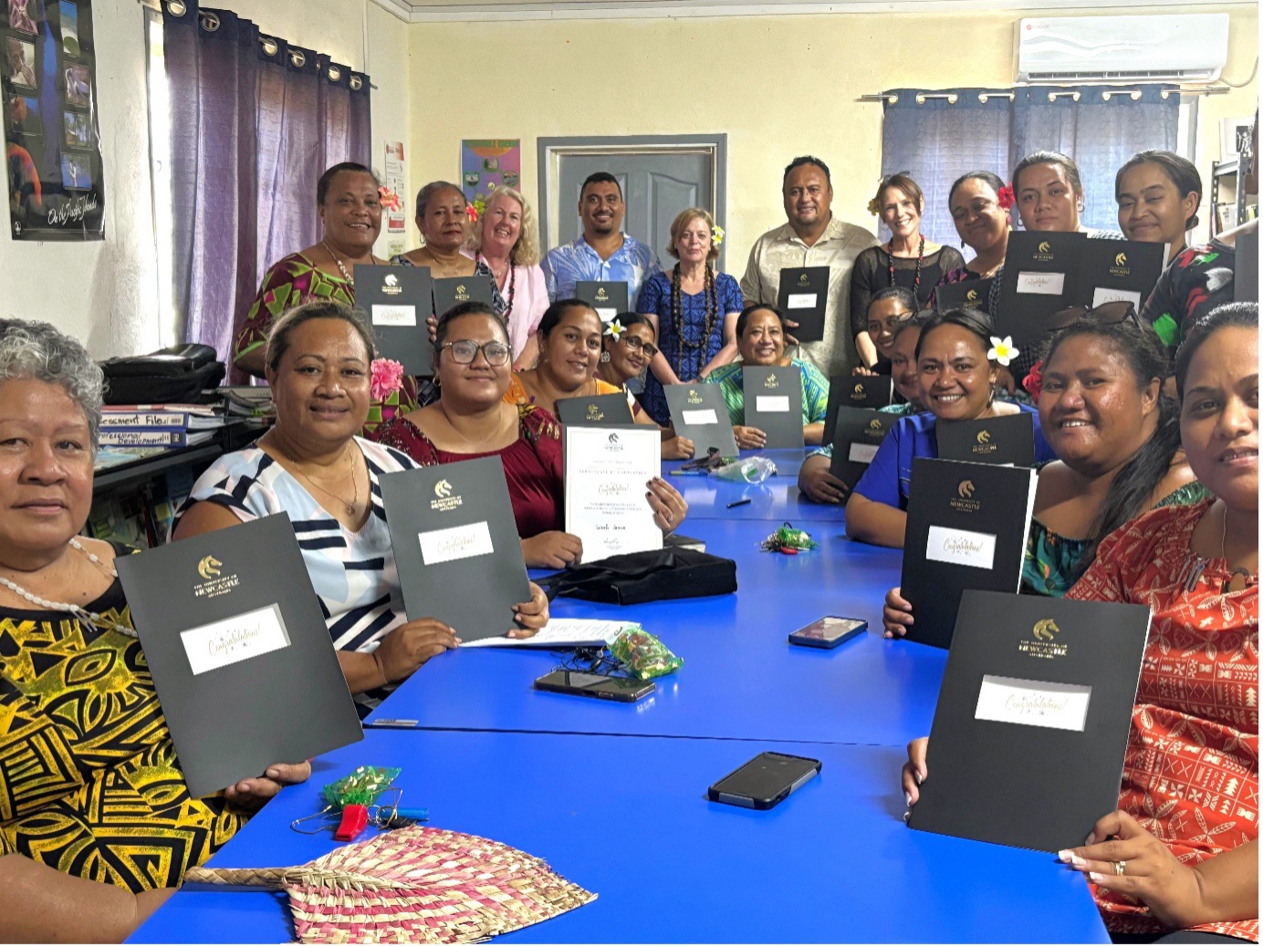 Samoa teachers classroom