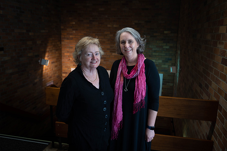 Dr Kathleen McPhillips and Dr Tracy McEwan