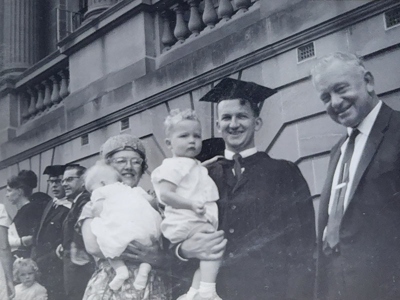 Ron Goodhew's Graduation