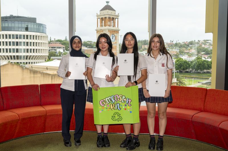 St George Girls High School finalist at the Future Entrepreneur Challenge 2025