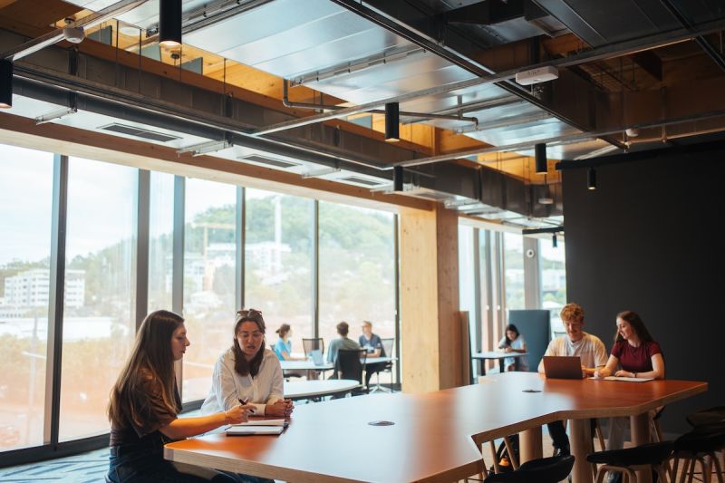 Student study spaces at Gosford Central