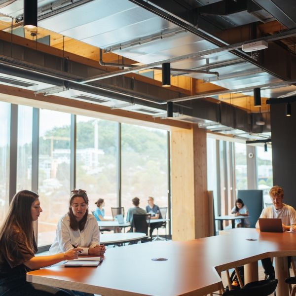 Student study spaces at Gosford Central