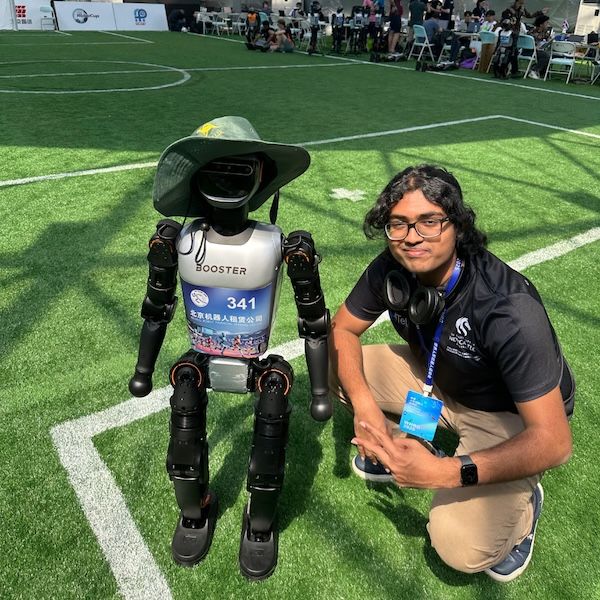 image of Mithun at Robocup