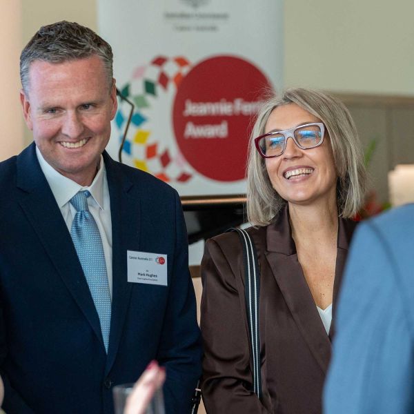Kirralee Hughes honoured nationally for transforming brain cancer care and research