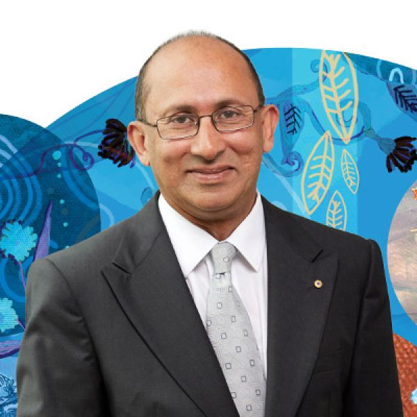 Headshot of keynote speaker Peter Varghese AO