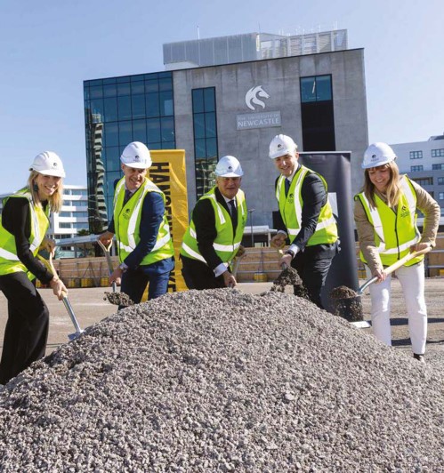 The City Campus Student Accommodation building is expected to be completed in early 2027