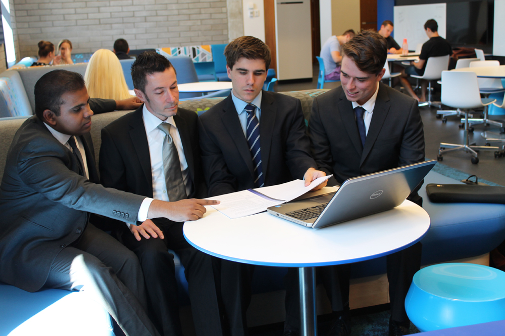 Thomas Koratty, Robert Bozinovski, Oliver Schwarzer and Jonathon Sharpe Group photo