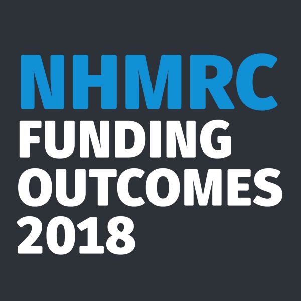 NHMRC 2018 funding outcomes