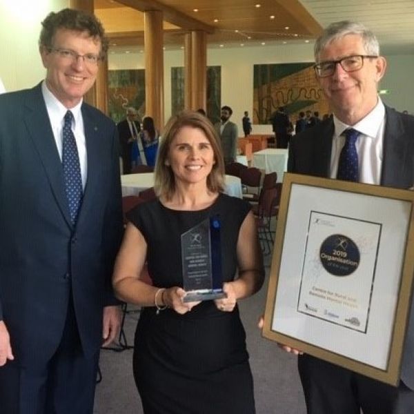 CRRMH Mental Health Organisation of the Year. Award Puts Rural Mental Health in the Spotlight