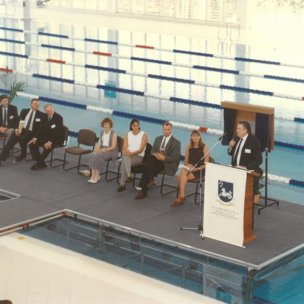 Opening of the forum pool 1998