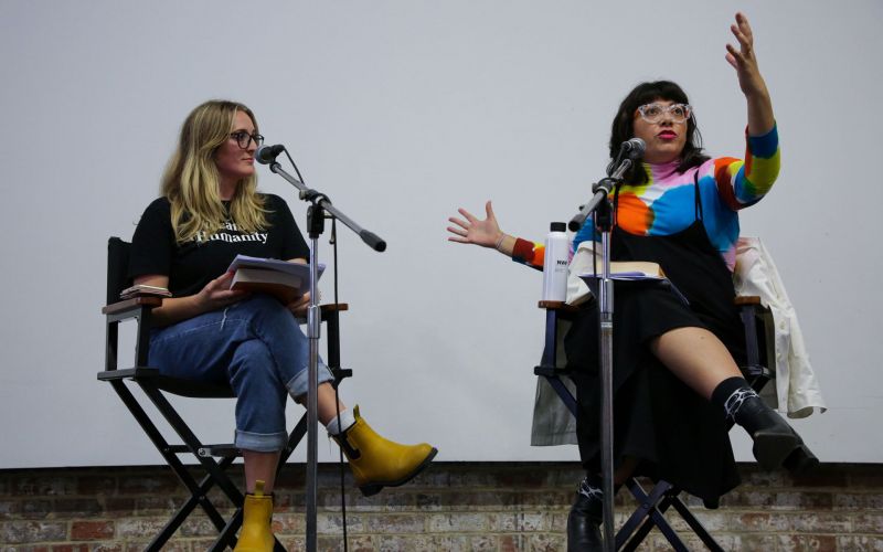 Amy Lovat and Jess Scully