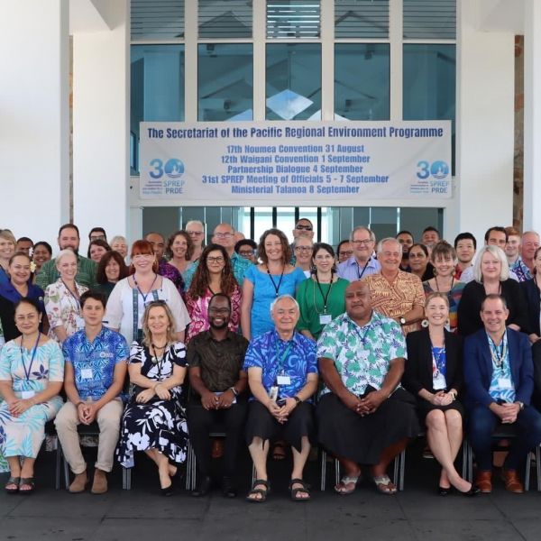 Attendees at the Pacific Regional Environment Programme