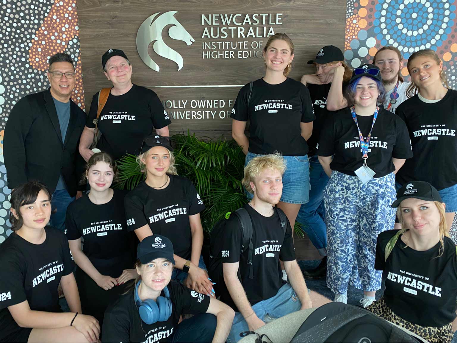 Students and Staff Group photo