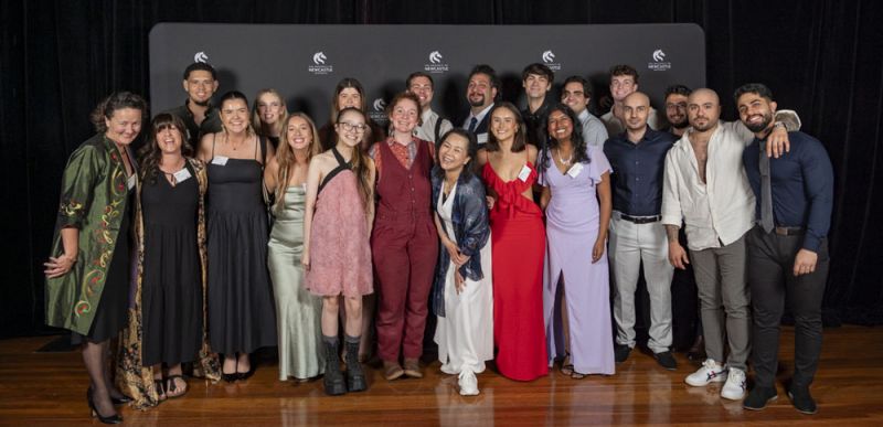 2024 China Immersion Scholars, celebrating the year at the Gala