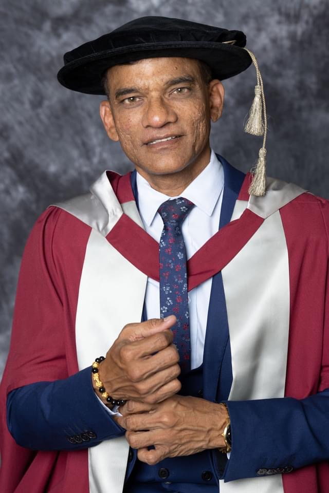 President of Academic Senate, Associate Professor Marcus Rodrigs