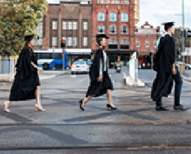 Grad parade. Celebrating 50 years of UON graduates