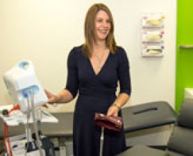 Dr Coralie English. ABC NEWS: World-first study looking at sedentary lifestyles of stroke patients