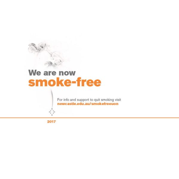 . UON is now smoke-free, no butts 