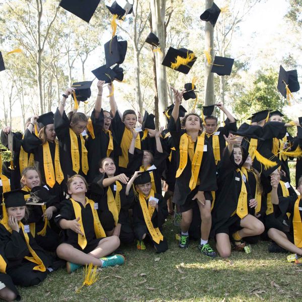Participants of the Children's University Newcastle program. Curious young learners celebrated