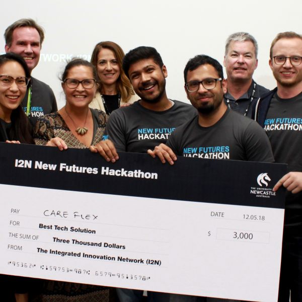 Hackathon Winners. University of Newcastle announces the best “hack” for aged care