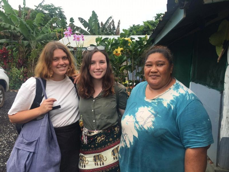 Stage 2 scholars spent time with a community in Samoa to kick-start their Action Project