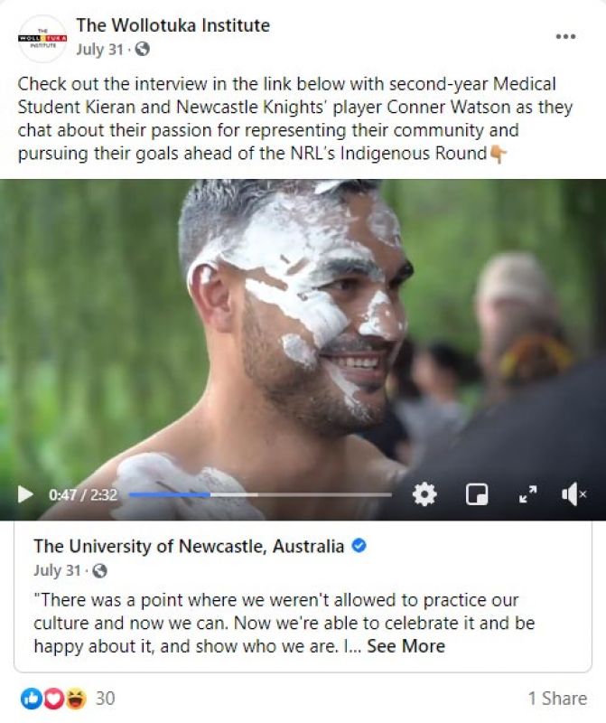 Ma Morley social media post