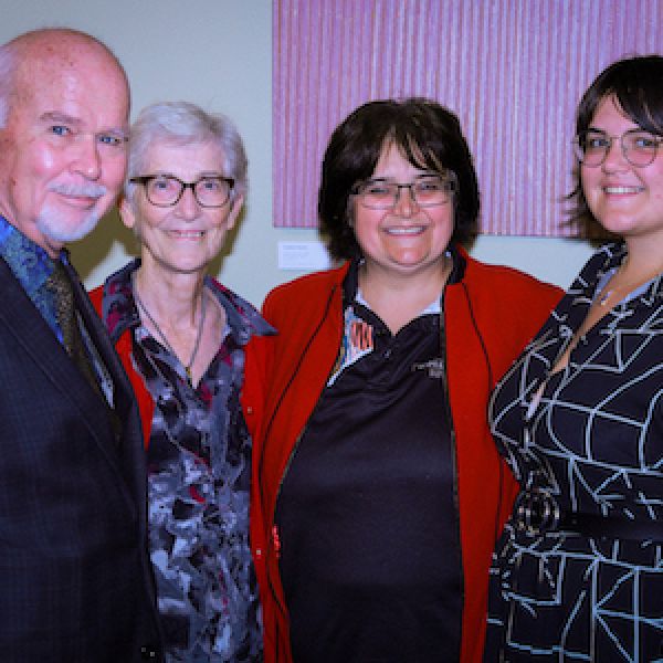 Distinguished guests, students and speakers attending the Purai event