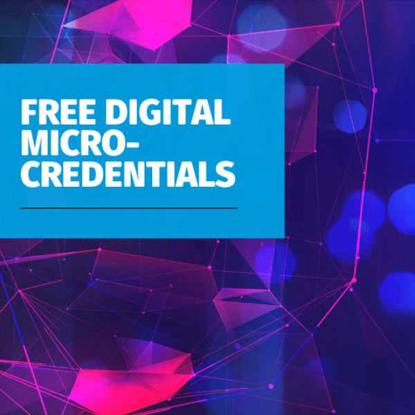 Free digital micro-credentials. Upskill and prepare for your career with micro-credentials from AWS Educate