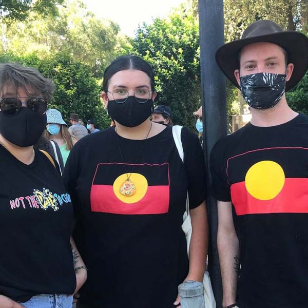 Scholars at Day of Mourning Protest