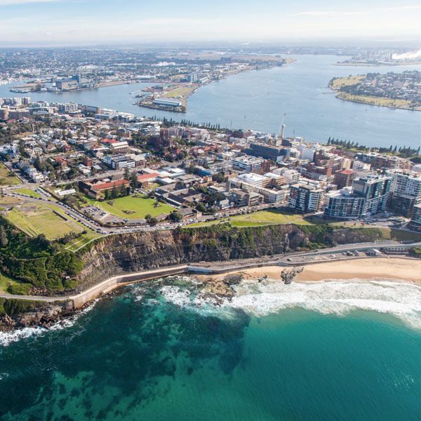 Landscape image of newcastle. Welcome to the University's new institute!