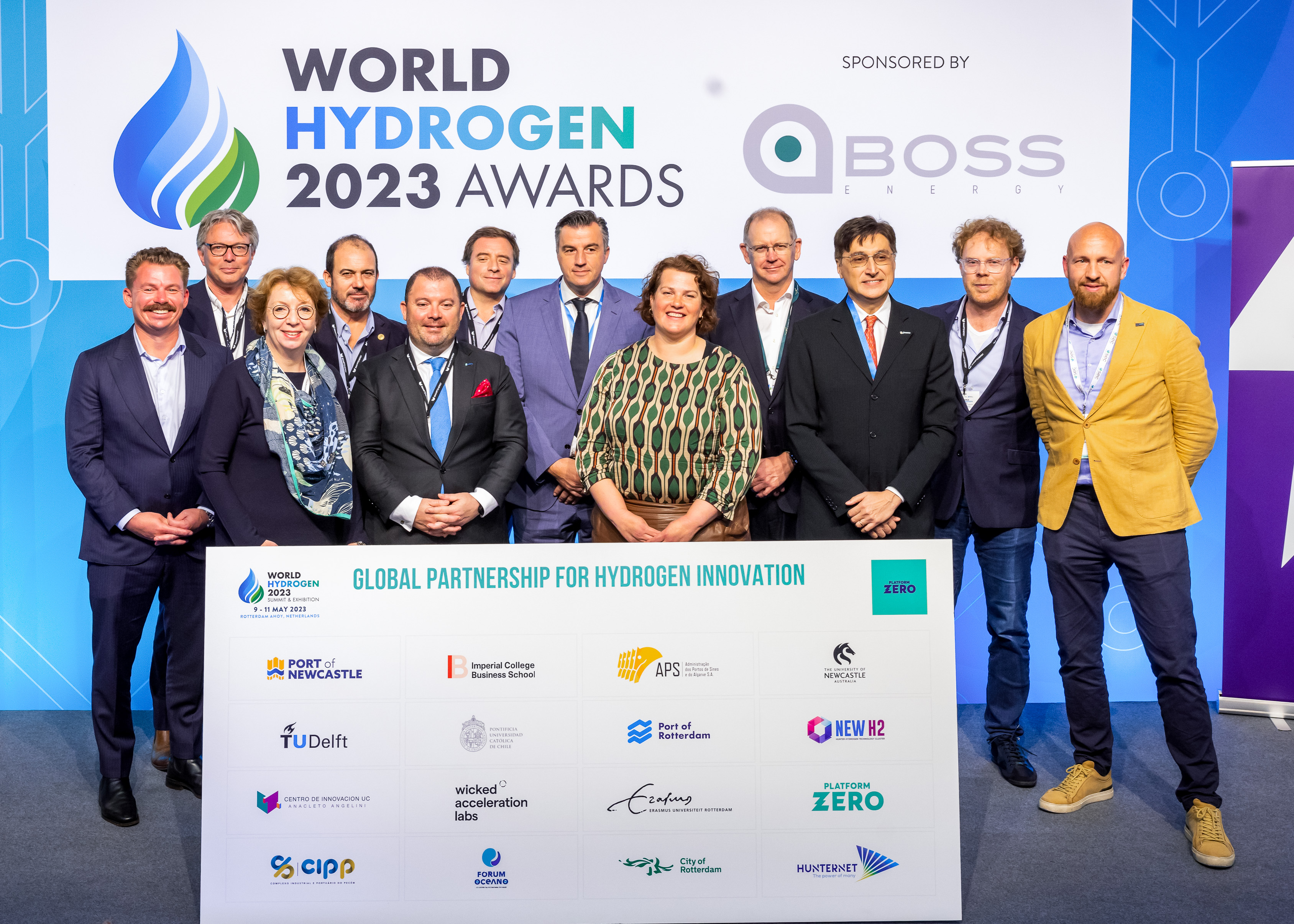 A group of partnership representatives at the awards. Photo courtesy of SEC / WHS 2023. A group of partnership representatives at the awards. Photo courtesy of SEC / WHS 2023.