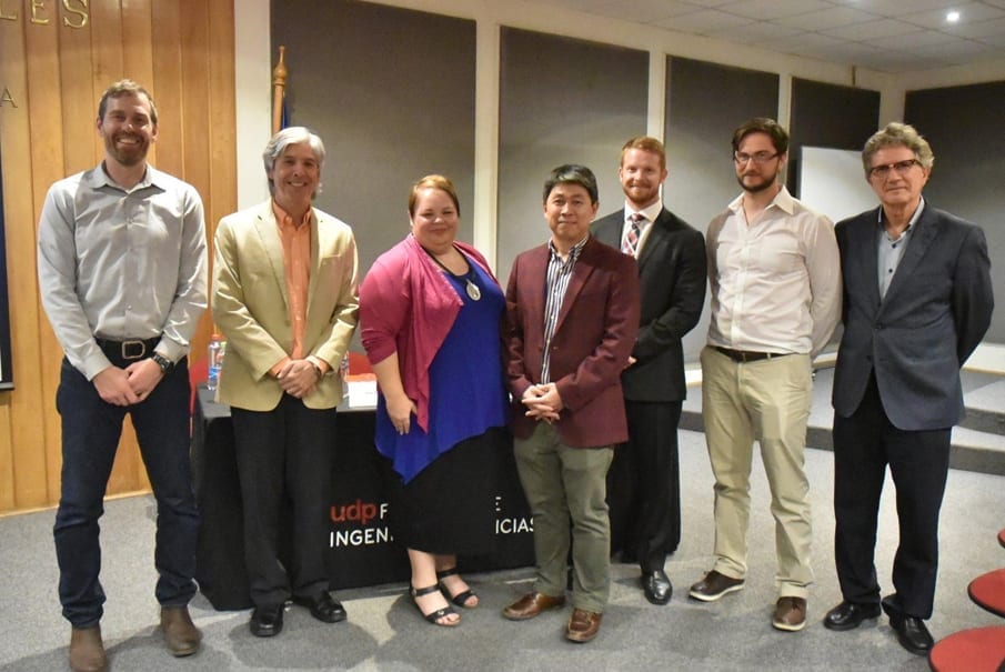 A group of people at the project launch group