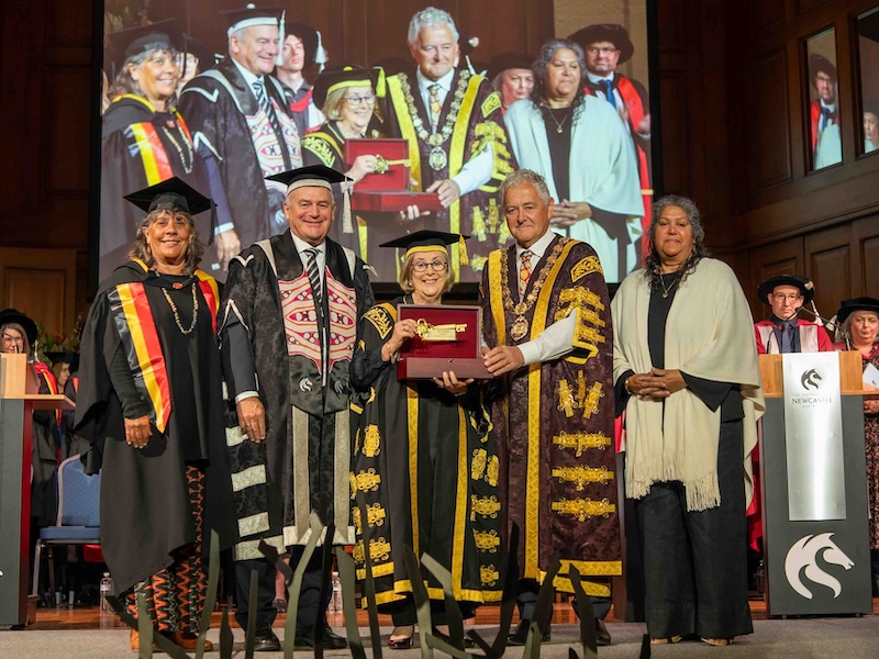 University receives Keys to the City in its 60th year