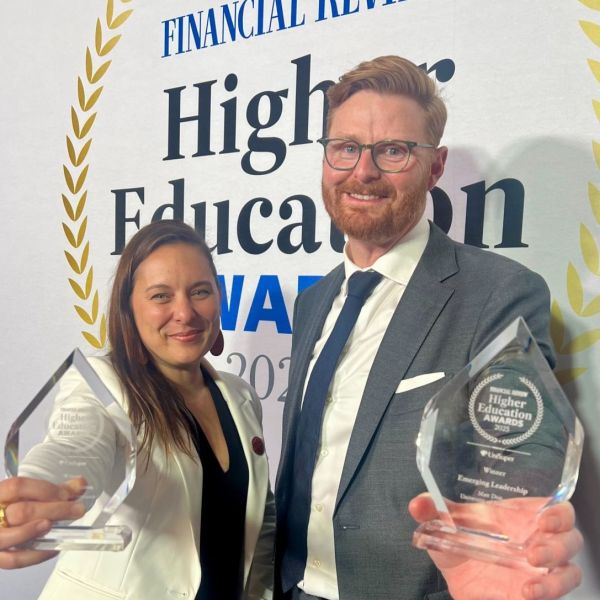 University recognised at AFR Higher Education Awards