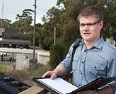 Bachelor of Business (Honours) student Daniel Frost. Interest, self-belief and commitment a recipe for success .