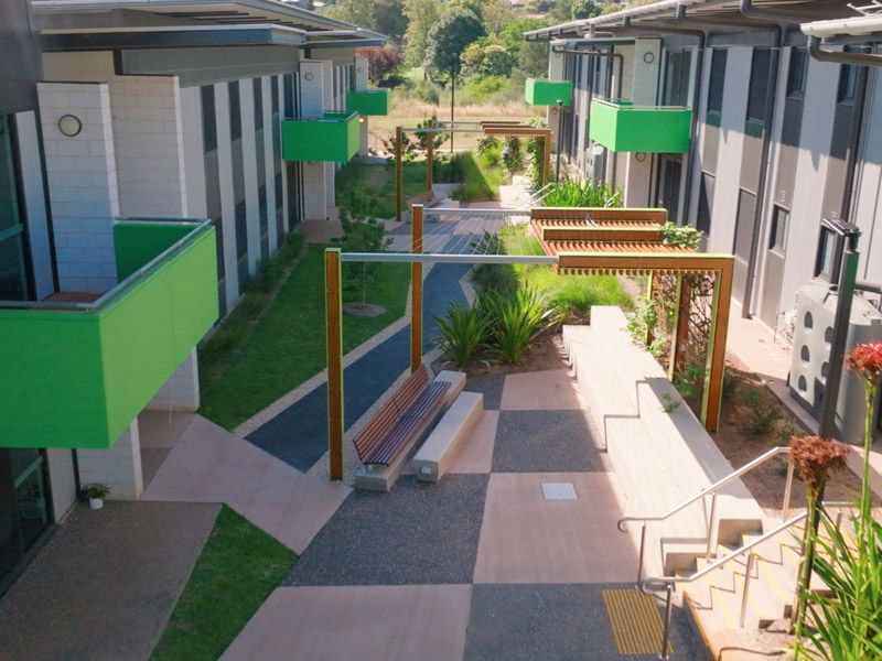 Tamworth accommodation buildings