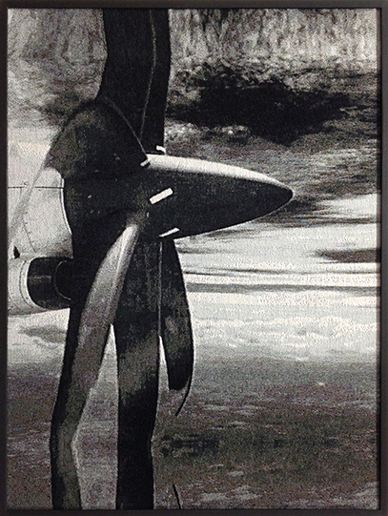 I'll be there soon (2014) Photo-tapestry, 66cm x 80cm (framed), Edition of 5, $1,300 I'll be there soon (2014) Photo-tapestry, 66cm x 80cm (framed), Edition of 5, $1,300