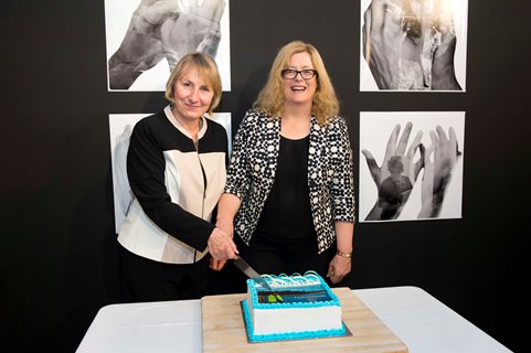 Ms Judie Kay with Vice-Chancellor and President, Professor Caroline McMillen