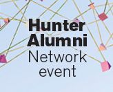 Hunter Alumni Network event graphic
