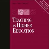 Cover of Teaching in Higher Education journal