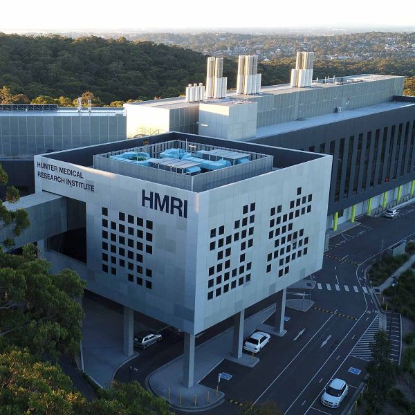 HMRI building. HMRI celebrates 20 years of improving health outcomes