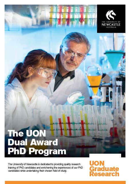 Pamphlet on the UON Dual Award PhD Program - English Language