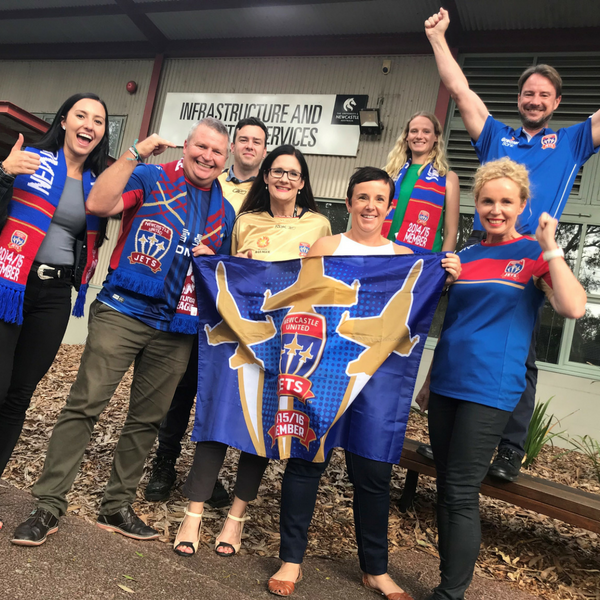 . UON staff get behind the Jets