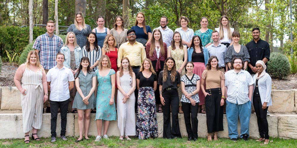 Group photo of Ma & Morley 2020 scholars