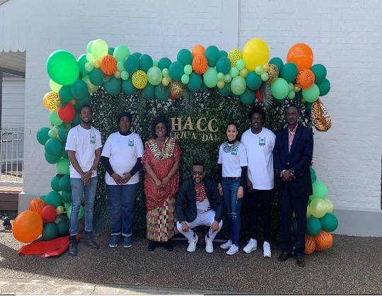 Hunter African Community Council executives on 2021 Africa Day celebration 