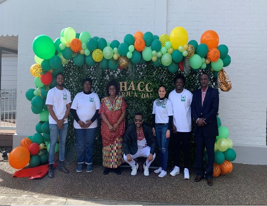Hunter African Community Council executives on 2021 Africa Day celebration