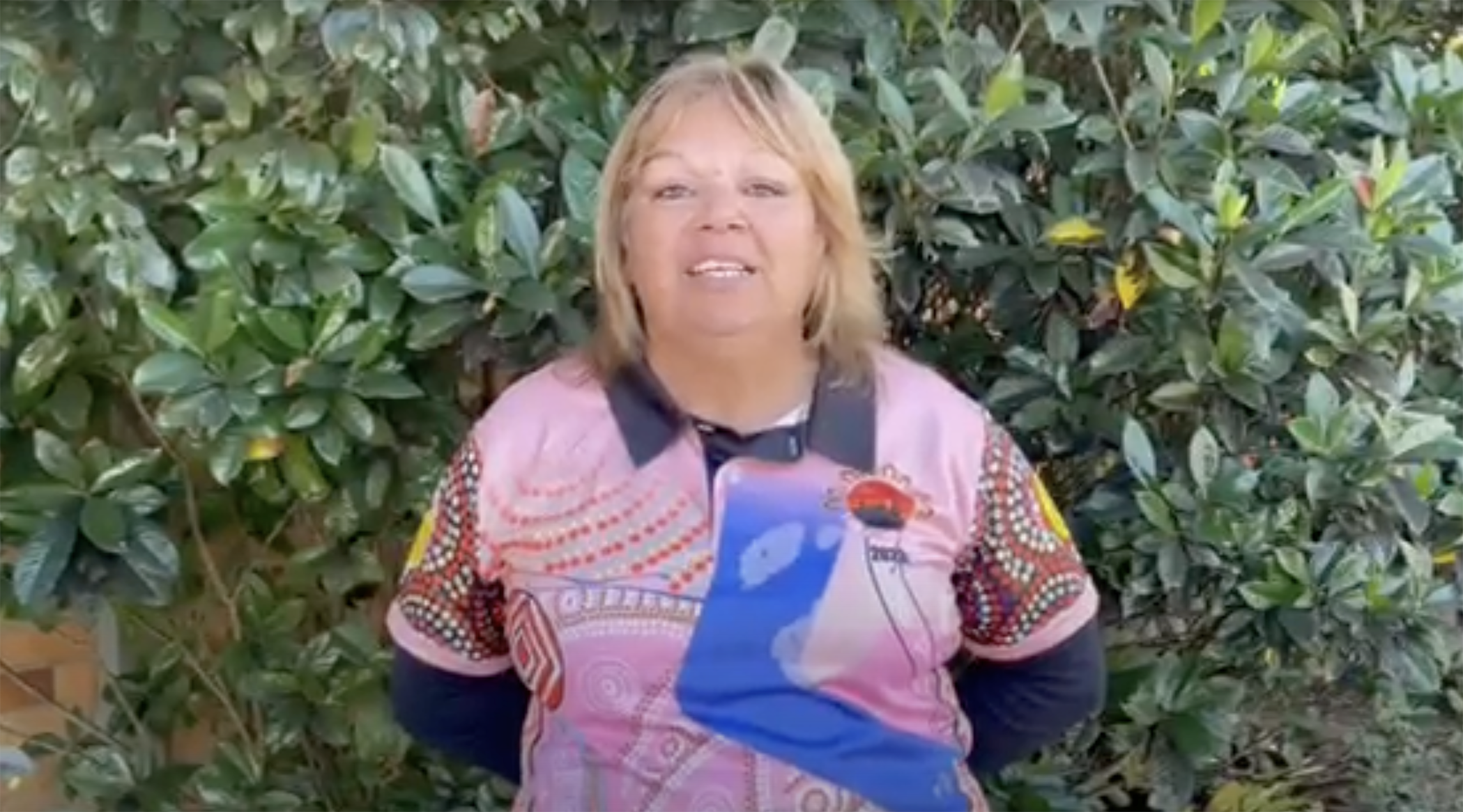 Aunty Vicki Taylor (pictured) was unfortunately unable to be present on the night. Aunty Vicki Taylor