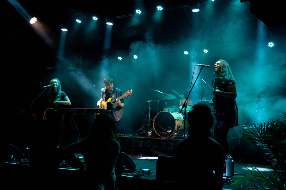 Band performing at the Band Comp Final