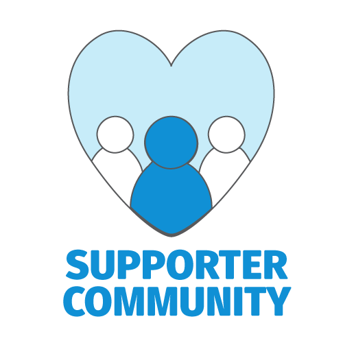 Supporter community logo