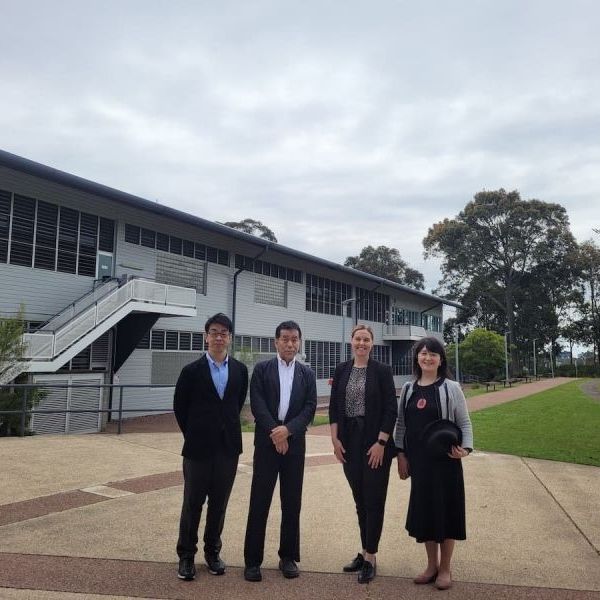 Delegation from Nihon University visit Callaghan campus